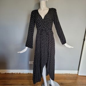XIX Palms Feather Print Maxi Dress, VGUC, Size 3